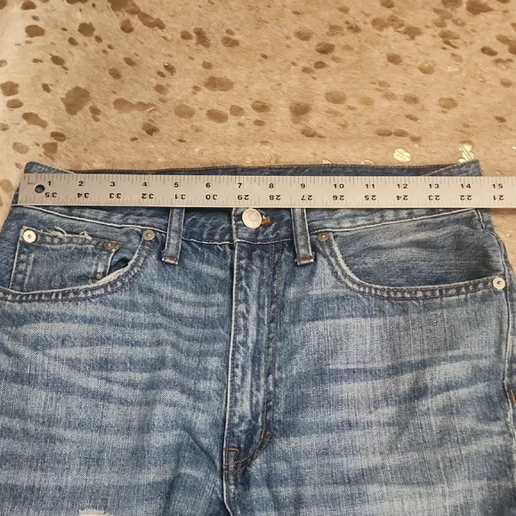 Madewell Classic Blue Denim Jeans - Picture 3 of 6